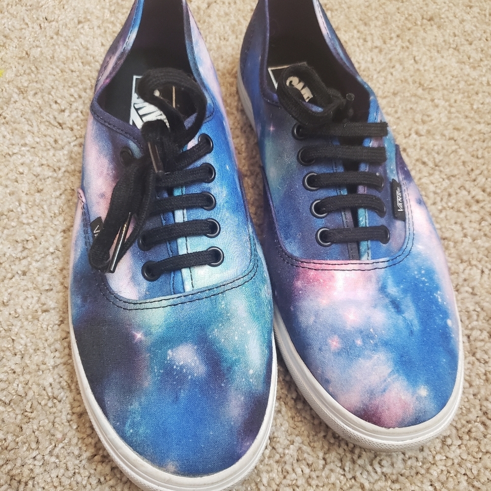 Galaxy Print Vans